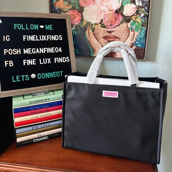 Kate Spade New York Sam Nylon Medium Satchel/Crossbody - NWT - Picture 1 of 8